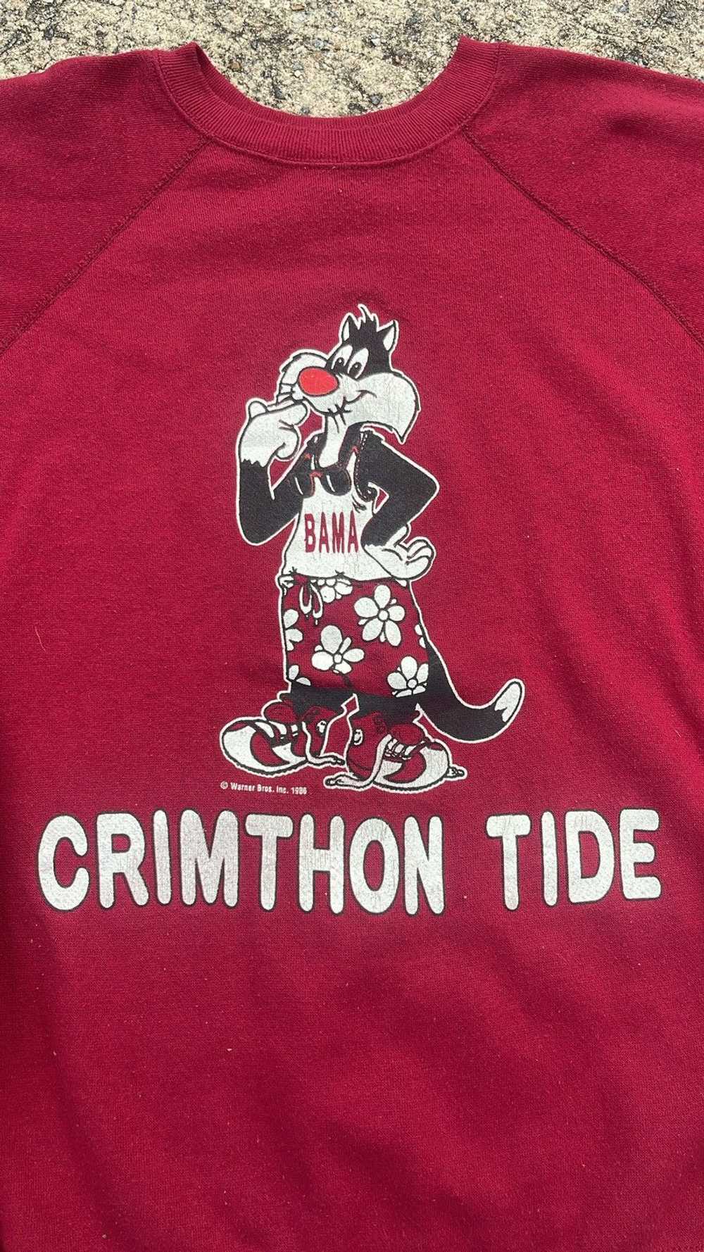 Vintage 1986 Alabama “ Sylvester Crimthon Tide” C… - image 2