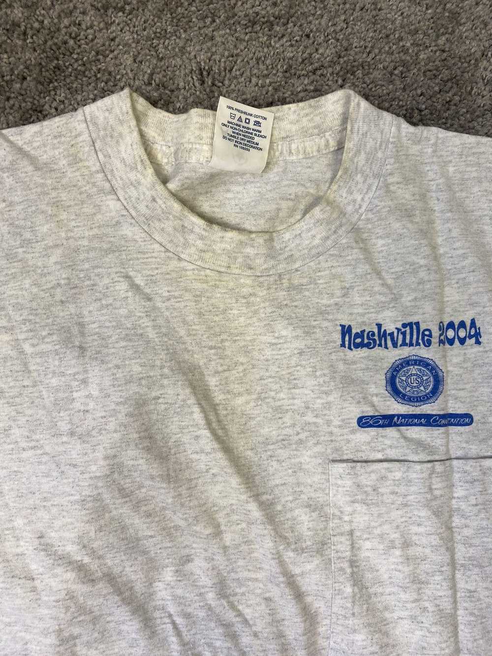 Hype × Streetwear × Vintage Y2k nashville tshirt - image 4