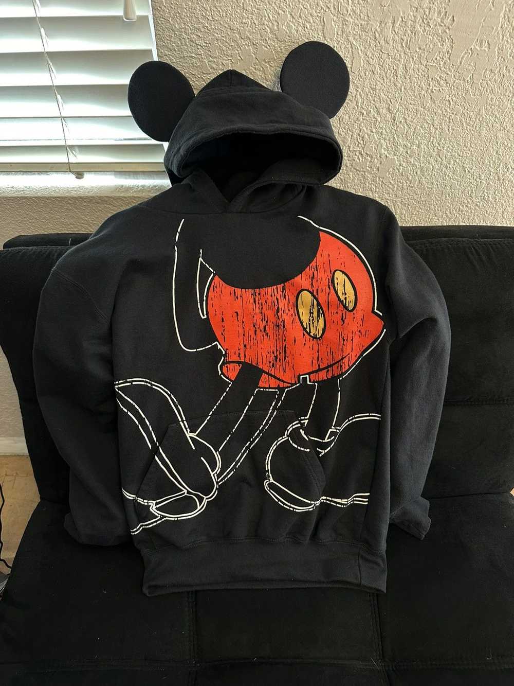 Disney Mickey Mouse ears hoodie - image 1