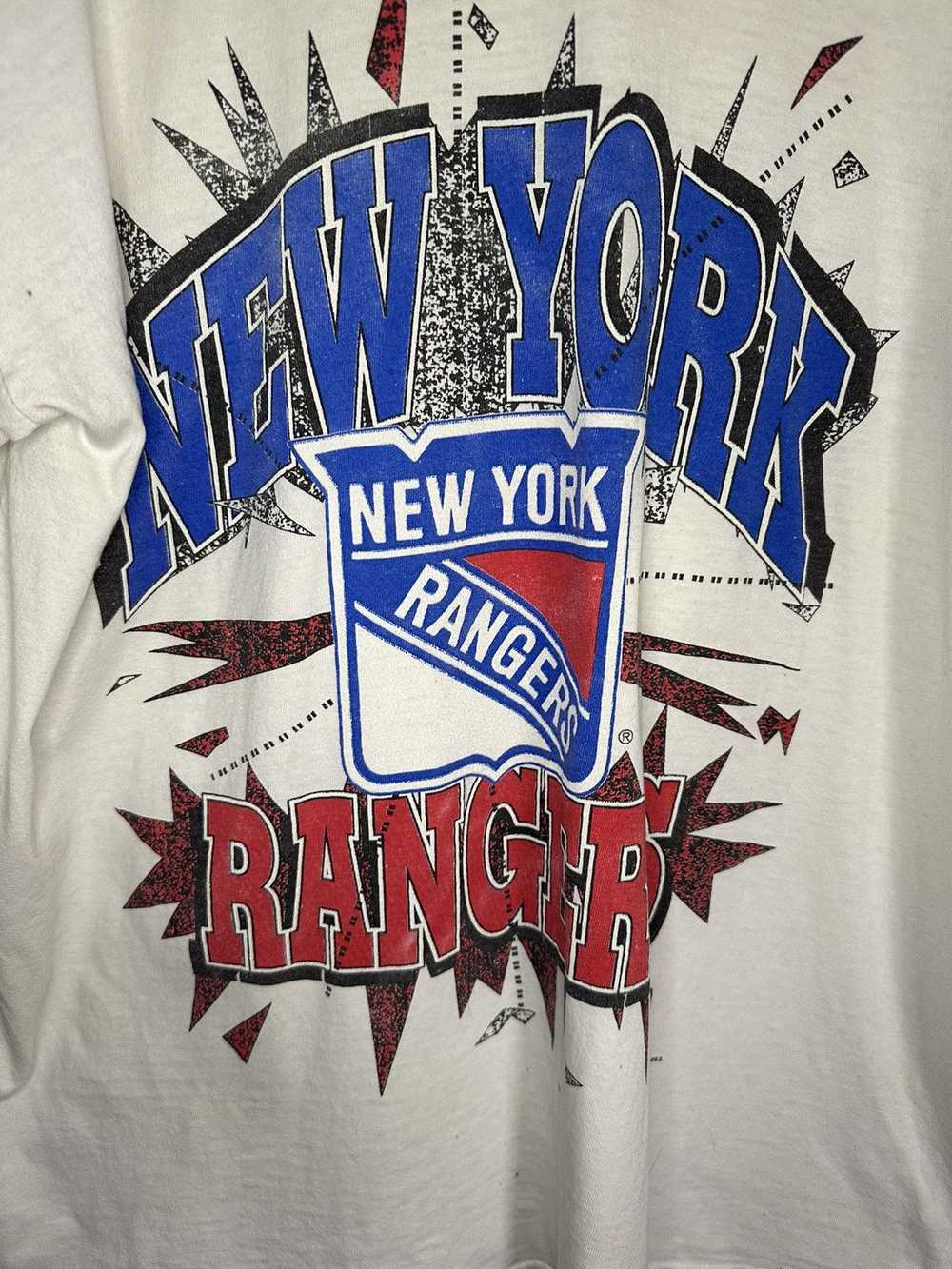 NHL × Vintage 93 NY Rangers 3/4 Shirt - image 2