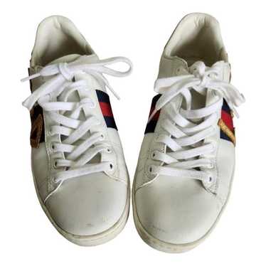 Gucci Ace leather trainers