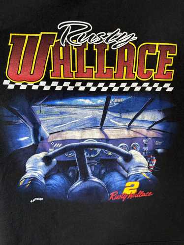NASCAR × Nutmeg Mills × Vintage Rusty Wallace Tee