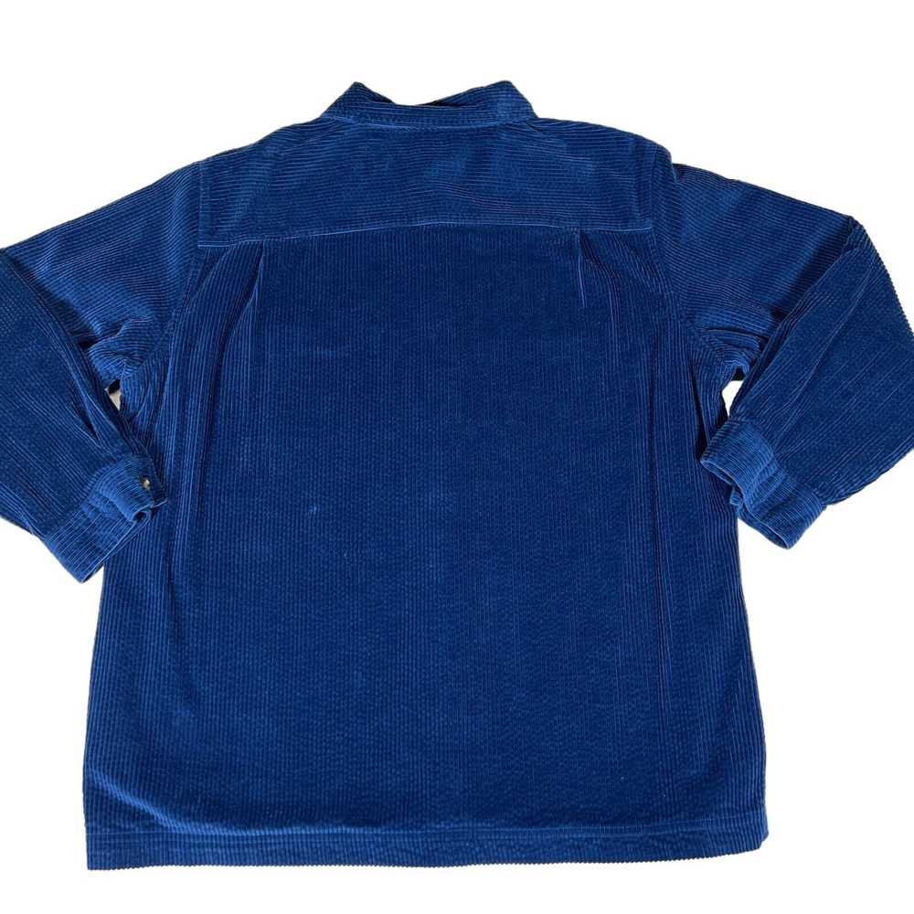 L.L. Bean LL BEAN Women's Blue Flannel-Lined Cord… - image 2