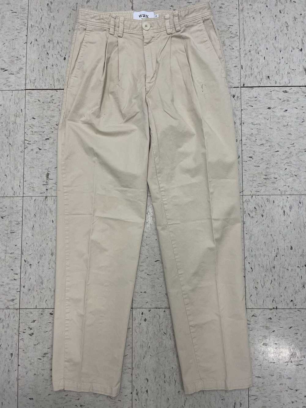 Wax London Double Pleated Chino Pants Cotton Twill - image 2