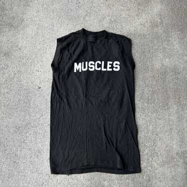 Made In Usa × Vintage 1980s muscles touch of gold… - image 1
