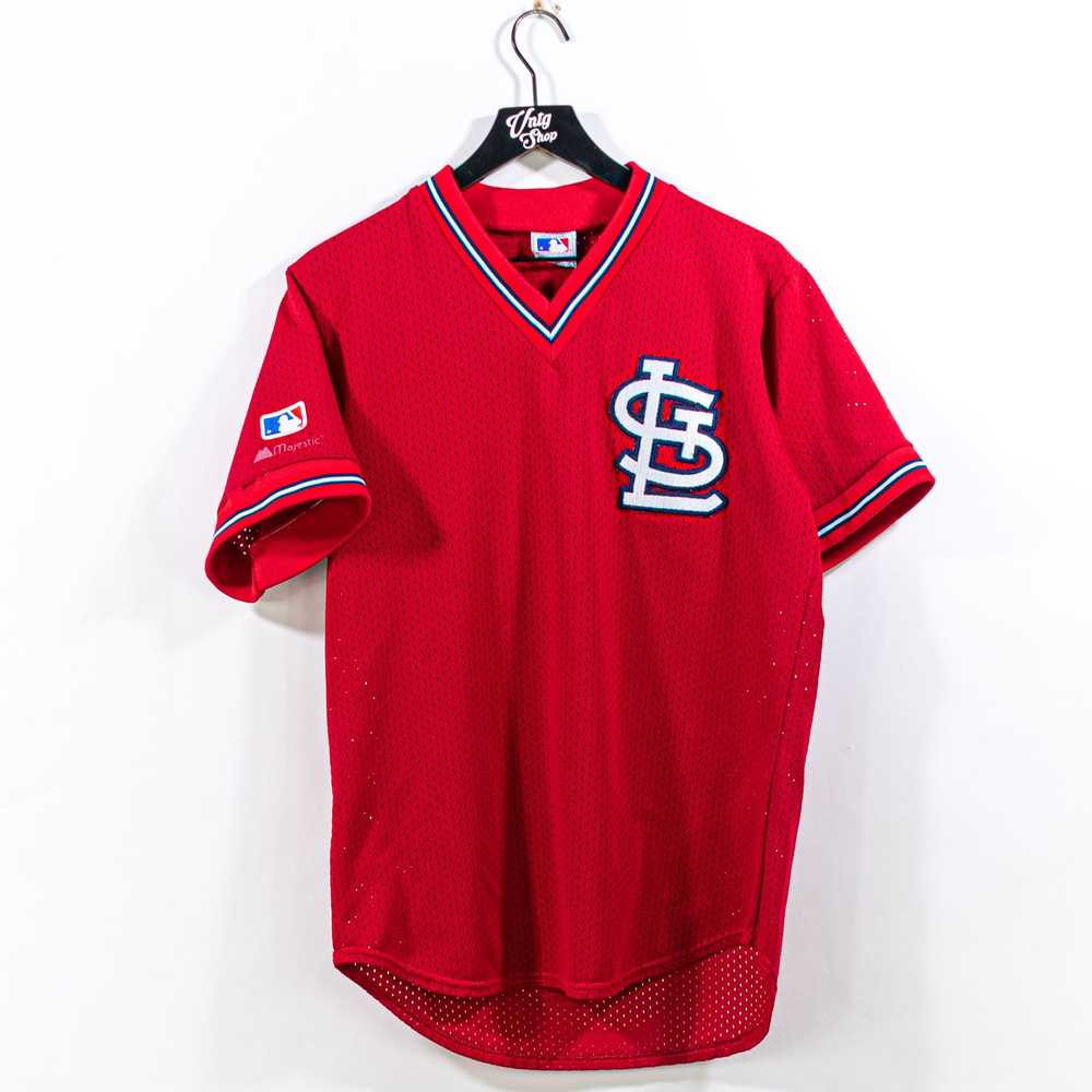 MLB × Majestic × Vintage St Louis Cardinals Pullo… - image 1