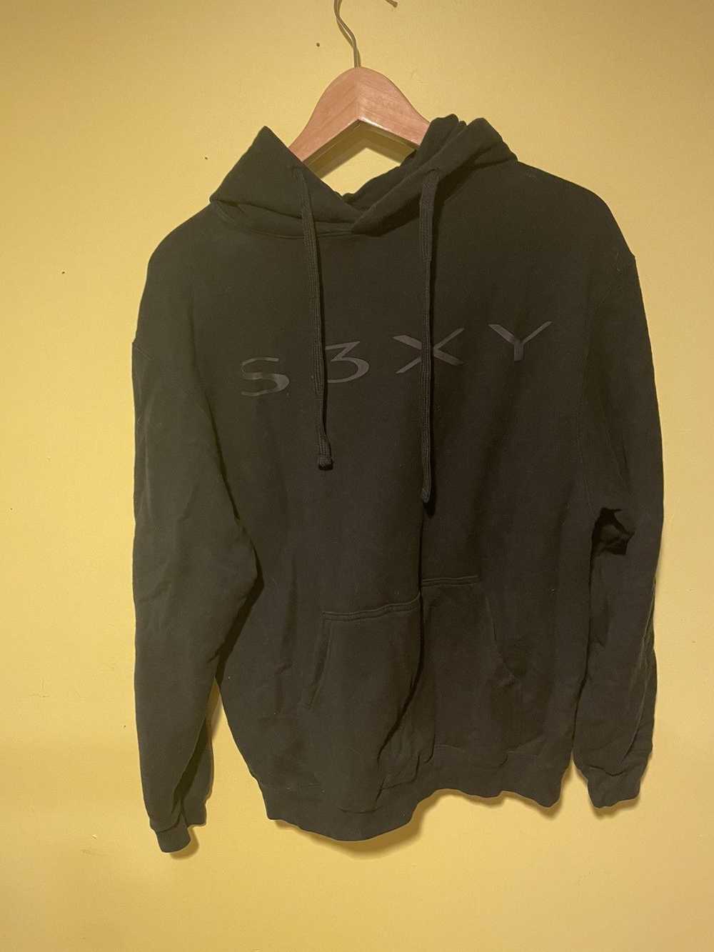 Tesla × Vintage Tesla Merch S3xy Tesla 3 Hoodie s… - image 1