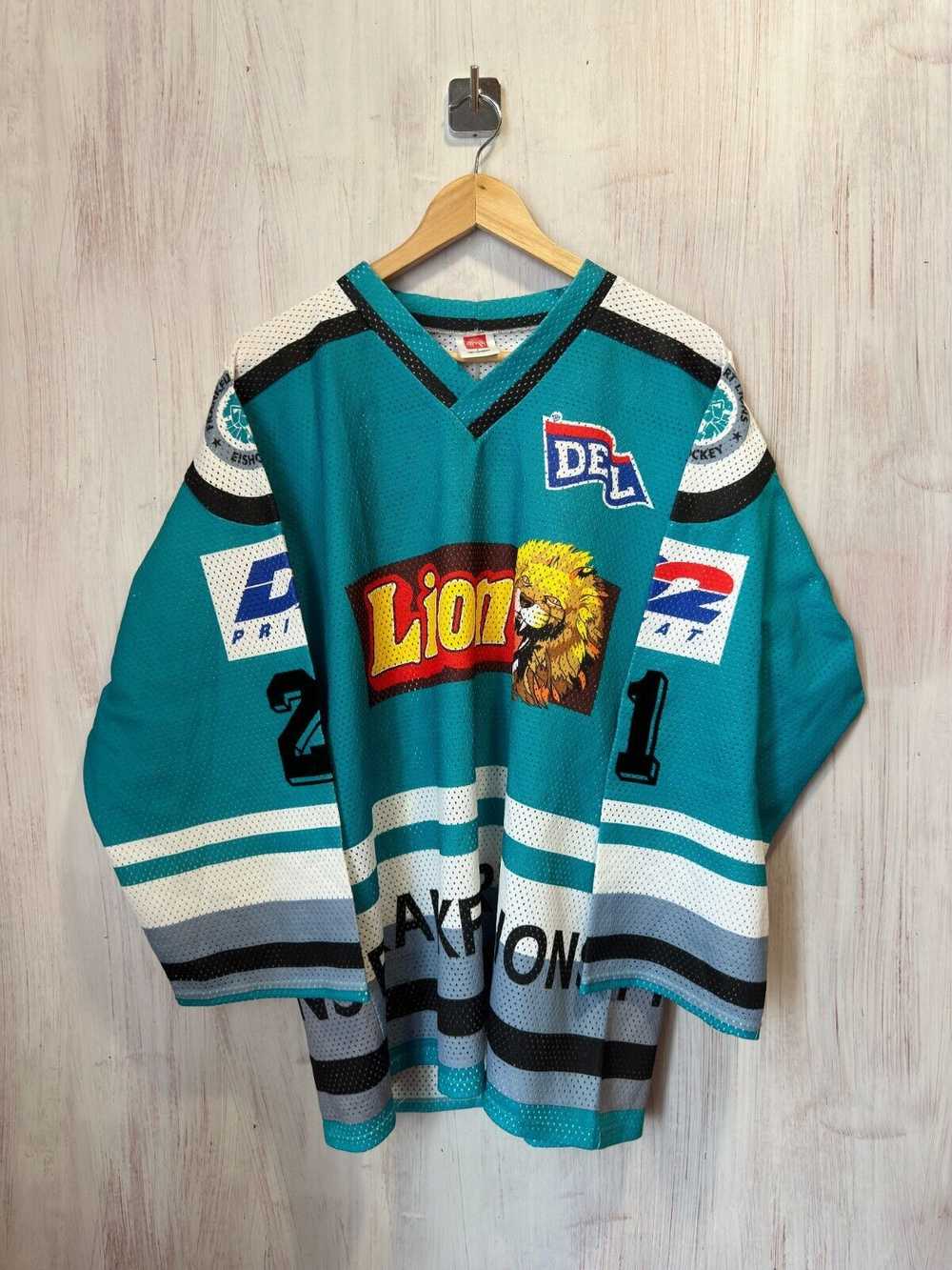 Hockey × Hockey Jersey × NHL Frankfurt Lions #21 … - image 3