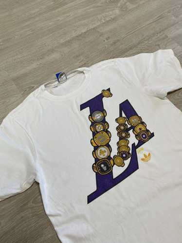 Adidas × L.A. Lakers × NBA Adidas NBA T shirt LA L