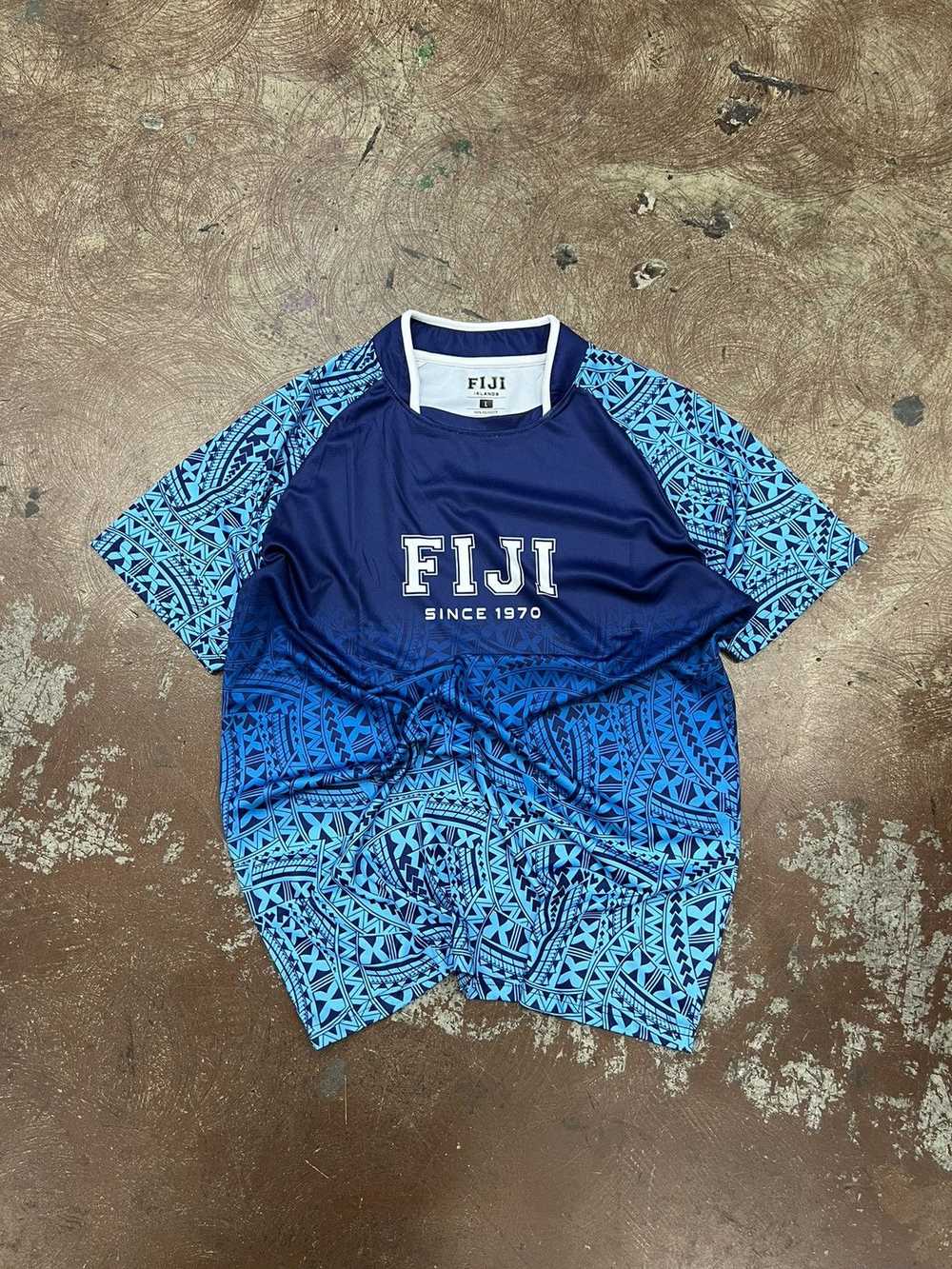 Fiji × Jersey × Soccer Jersey Fiji y2k jersey cra… - image 1