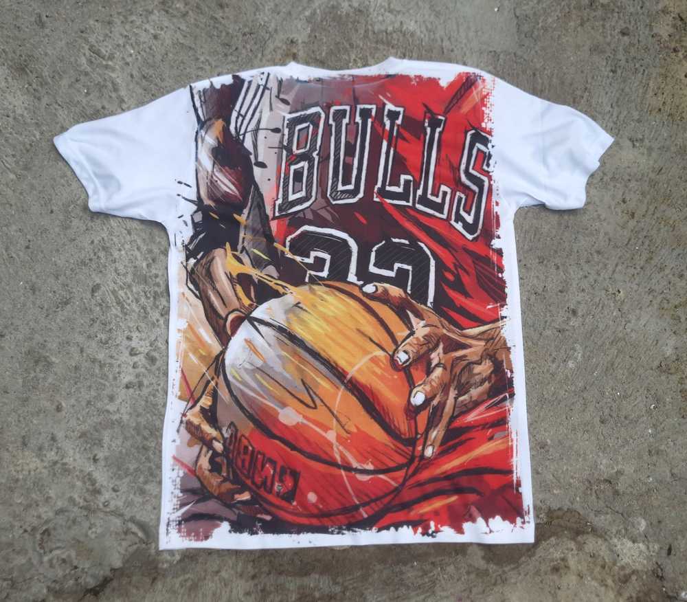 Chicago Bulls × NBA × Vintage Vintage Bootleg Mic… - image 2