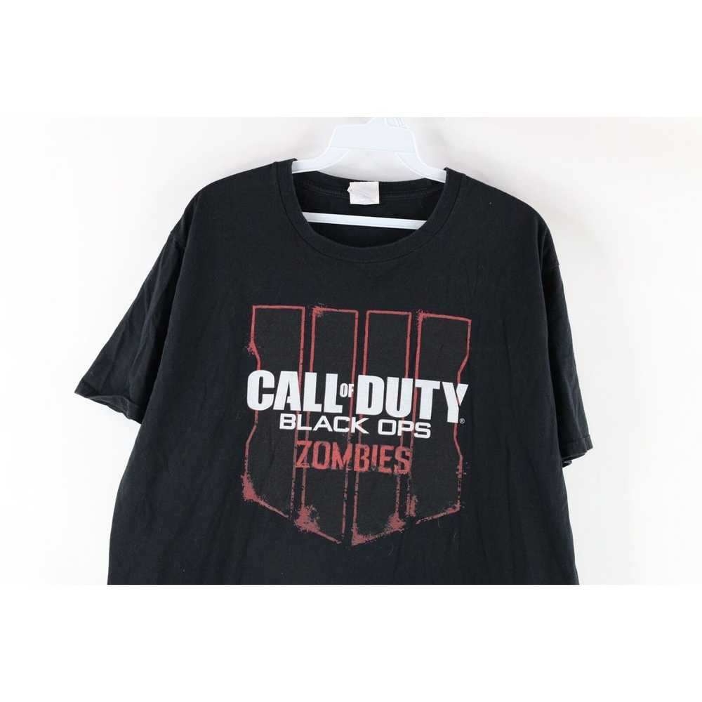 Vintage Call of Duty Black Ops Zombies Game T-Shi… - image 2