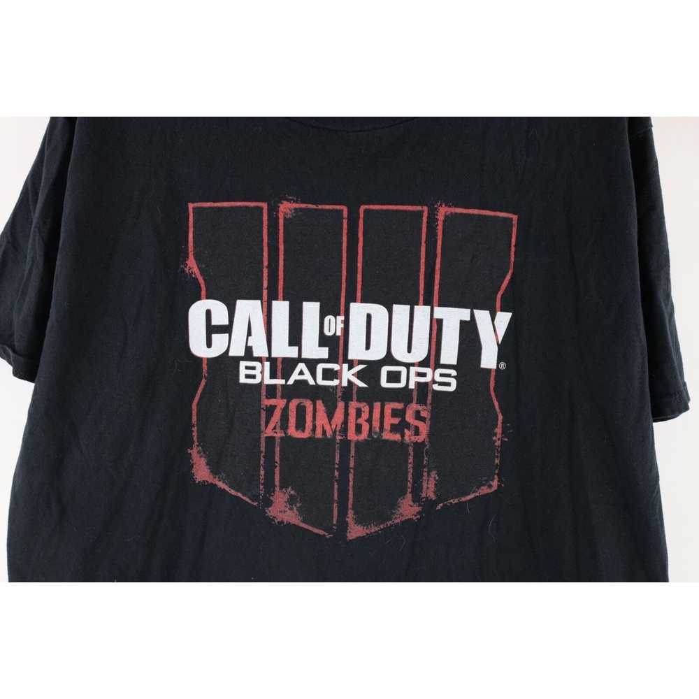 Vintage Call of Duty Black Ops Zombies Game T-Shi… - image 4