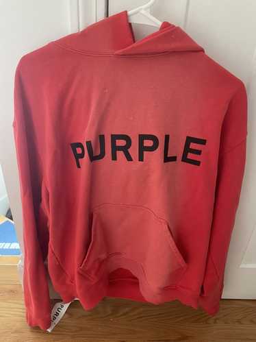 Purple × Purple Brand Purple hoodie