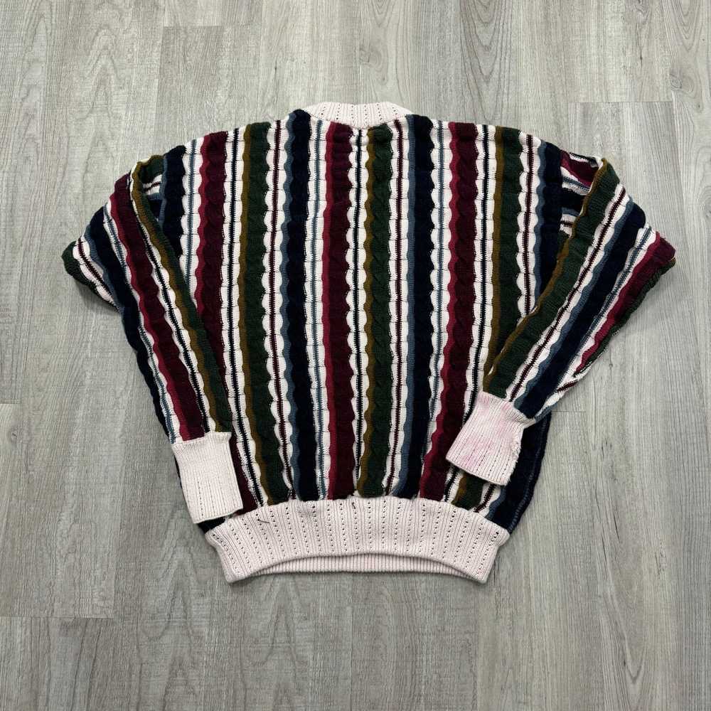 Vintage Vintage Structure Sweater Men's Small 90s… - image 5