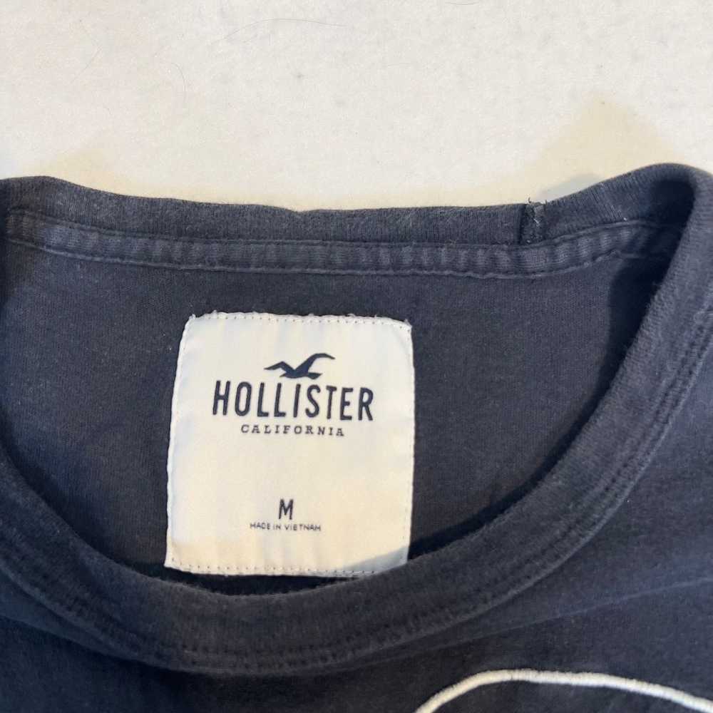 Hollister Hollister Embroidered TShirt Men M Blac… - image 2