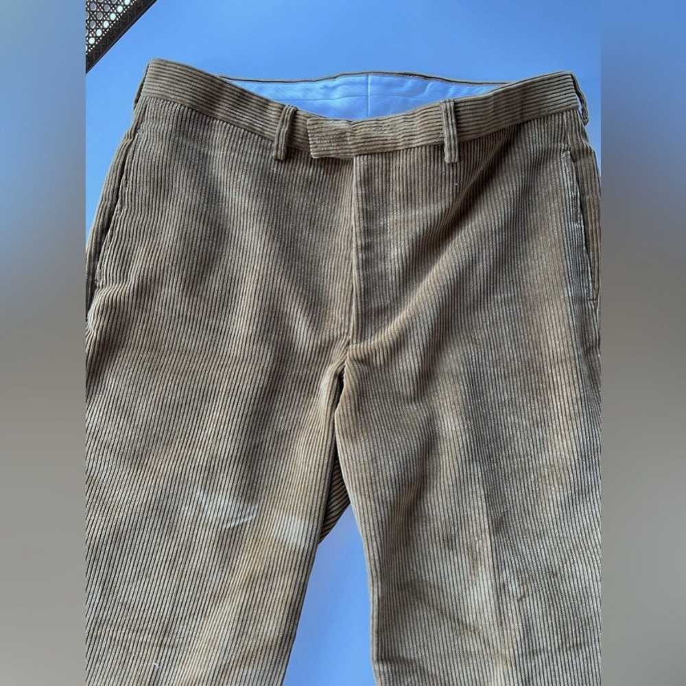 Noah Noah corduroy pants sz 34 camel - image 2