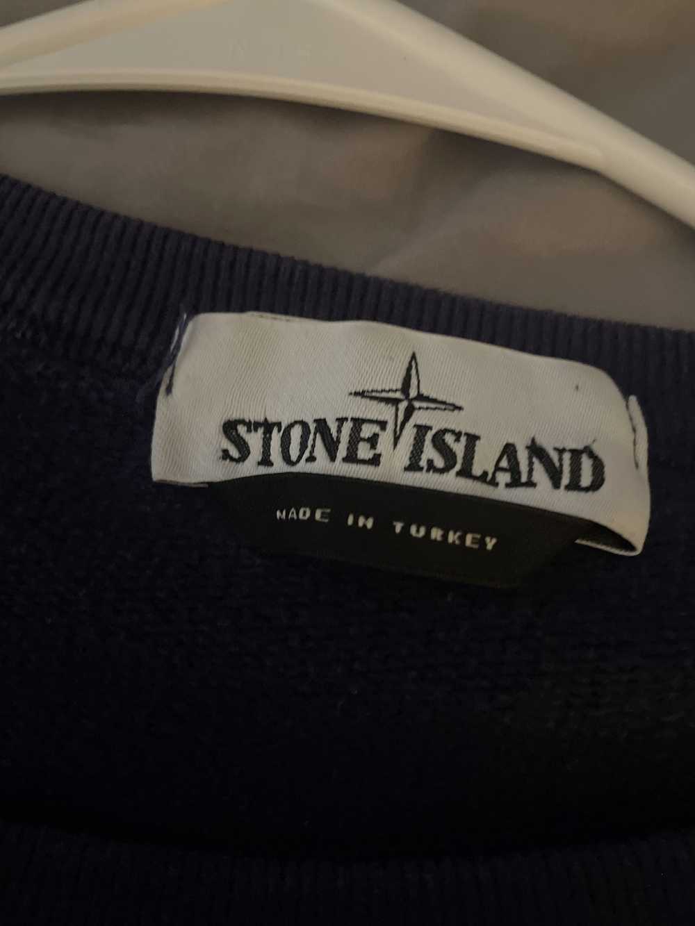 Stone Island Stone island purple crew - image 4