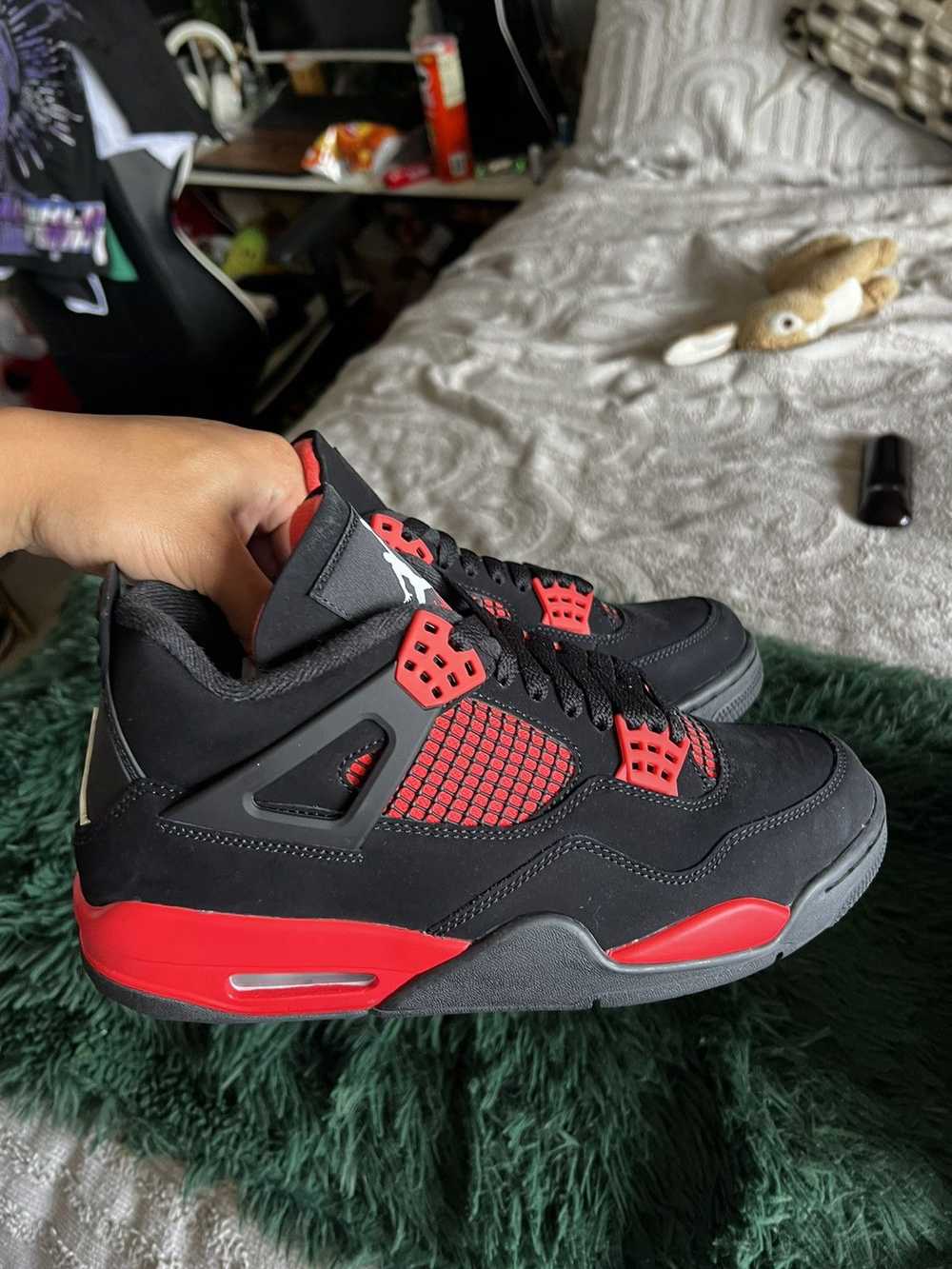 Jordan Brand × Nike Air Jordan 4 Retro “Red Thund… - image 1