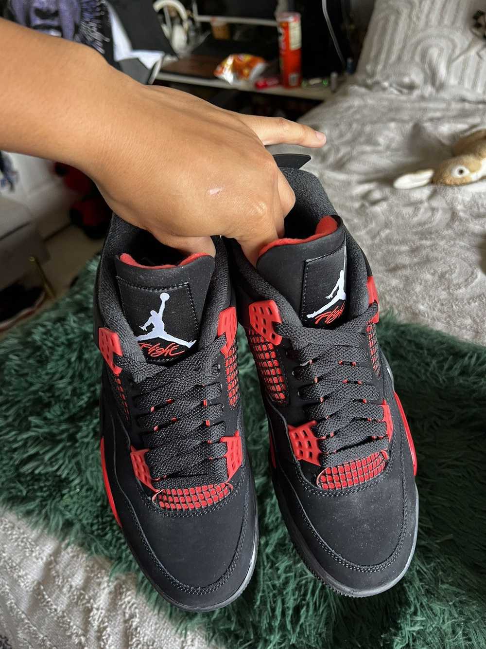Jordan Brand × Nike Air Jordan 4 Retro “Red Thund… - image 2