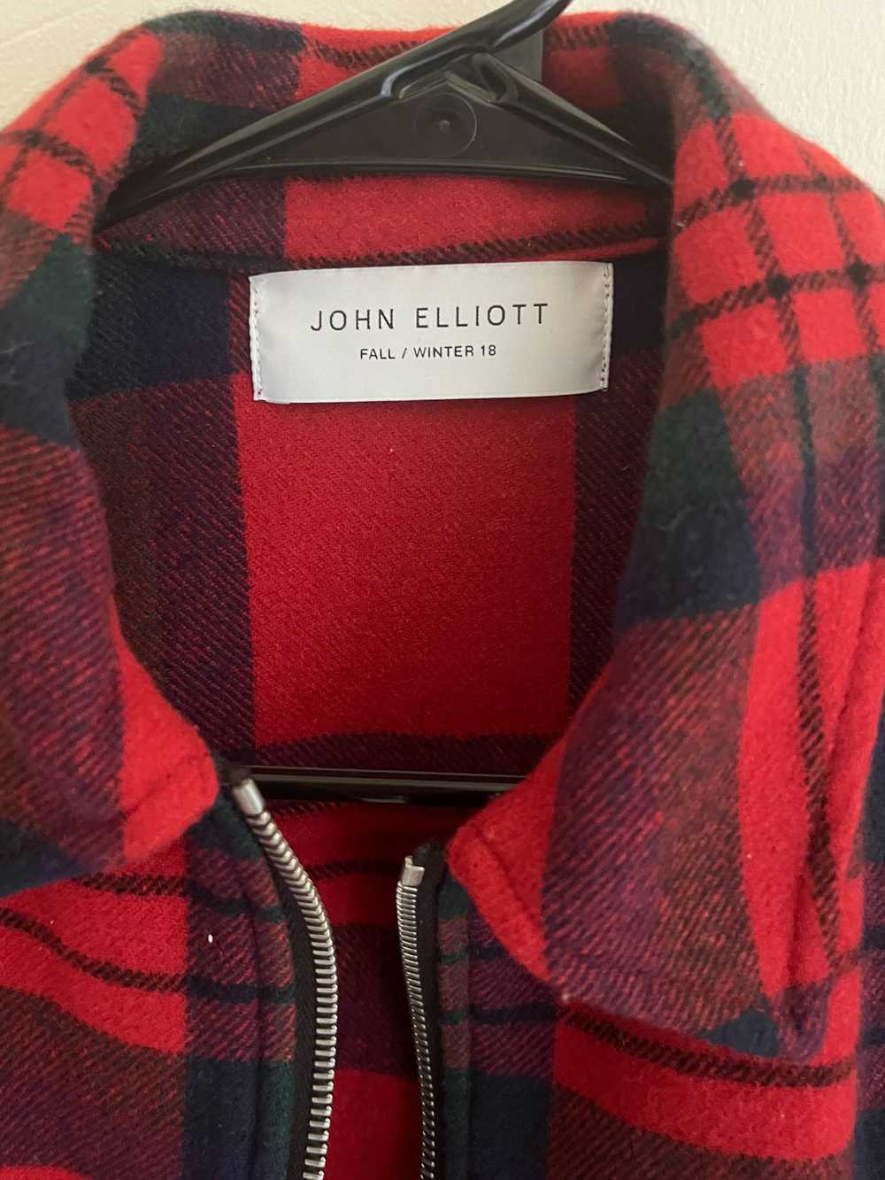 John Elliott Wool Flannel Zip Up - image 2