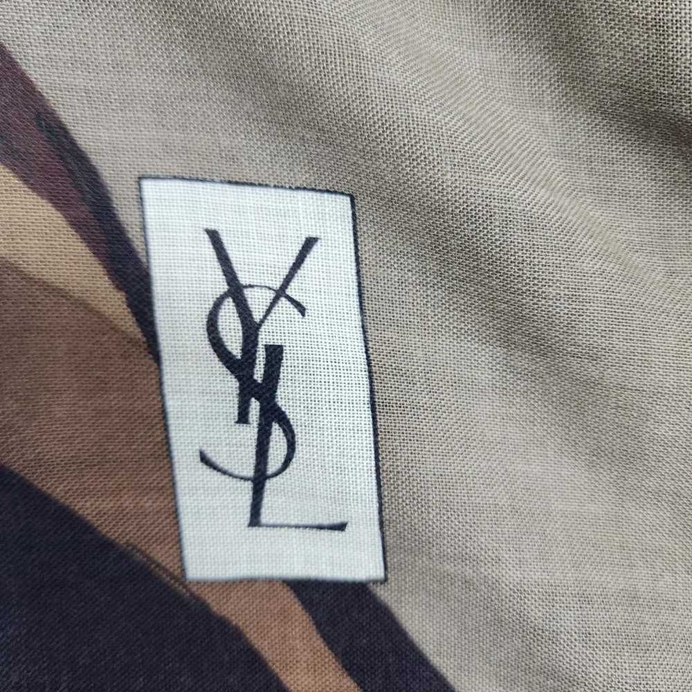 Yves Saint Laurent Wool stole - image 3