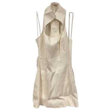 Cult Gaia Linen mini dress