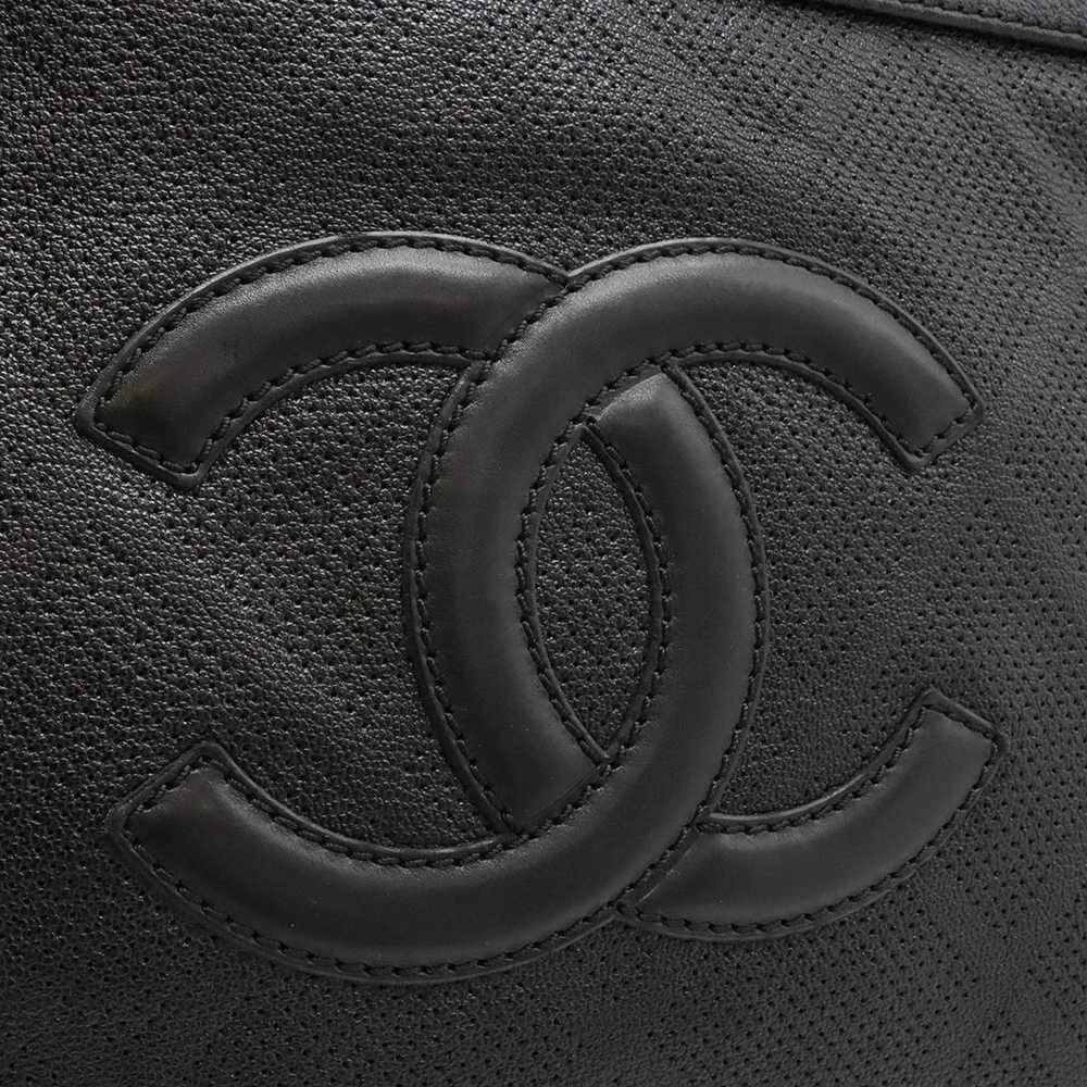 Chanel CHANEL Coco Mark Punching Mesh Tote Bag Sh… - image 9