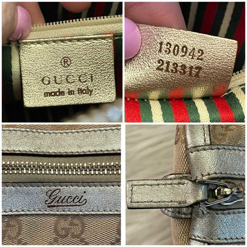 Gucci Boston cloth handbag - image 3