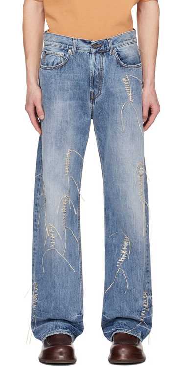 Jacquemus Jacquemus Le Raphia Jeans