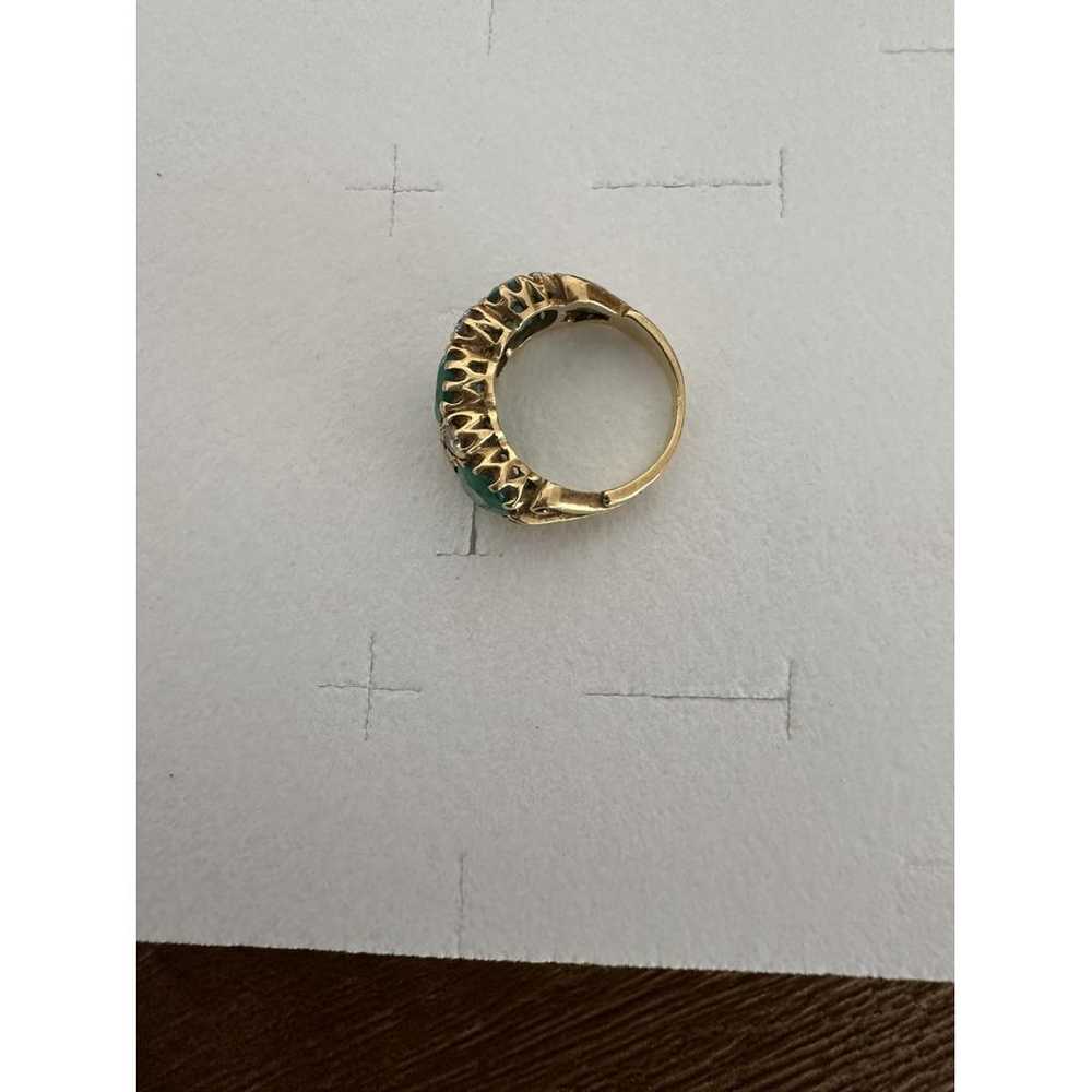 Non Signé / Unsigned Yellow gold ring - image 6