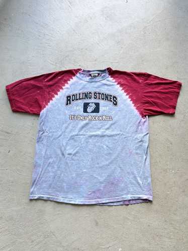 The Rolling Stones Acid Tie Dye T-Shirt cheapest Liquid Blue XL USA Concert Tour 1994