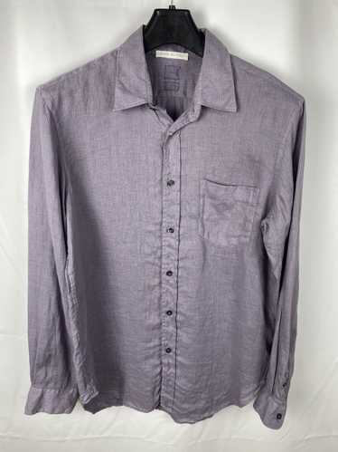 120% Lino 120% Lino Linen Shirt Button Up size L - image 1