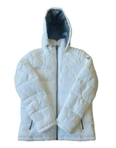 Guess Brand New White Guess Puffer Jacket Size Med