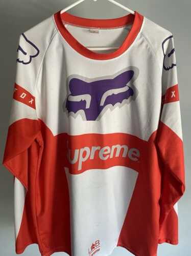 Supreme × FOX RACING Moto Jersey Red S SUPREME x Honda x Fox Racing Jersey Red Men's size Large | eBay