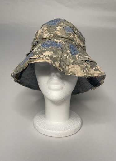 Custom × Japanese Brand Military “Boro” bucket hat