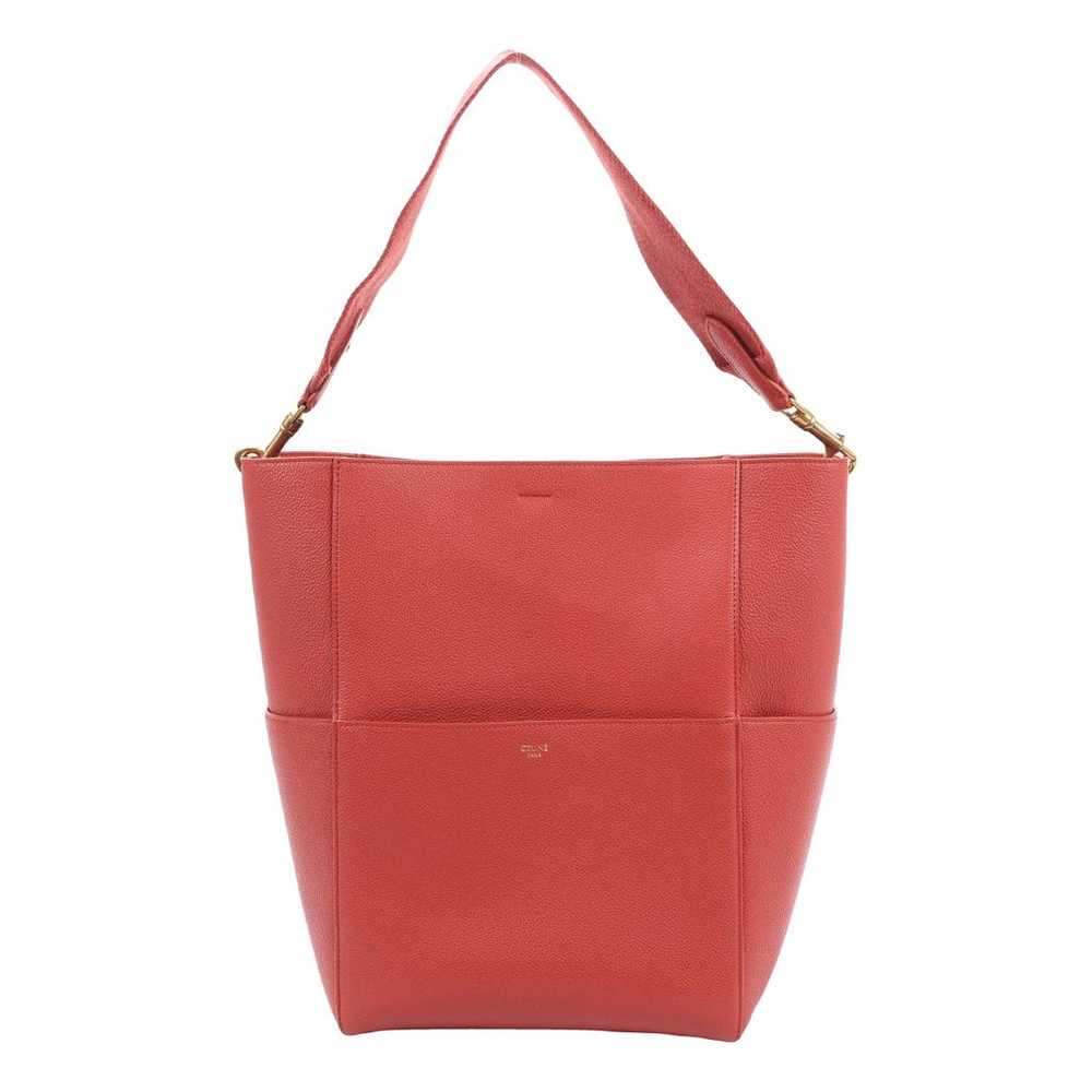 Celine Seau Sangle leather handbag - image 1