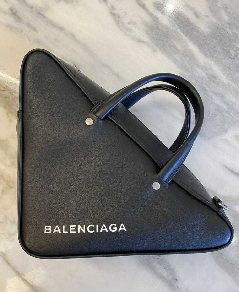 Balenciaga Balenciaga triple S triangle leather c… - image 5