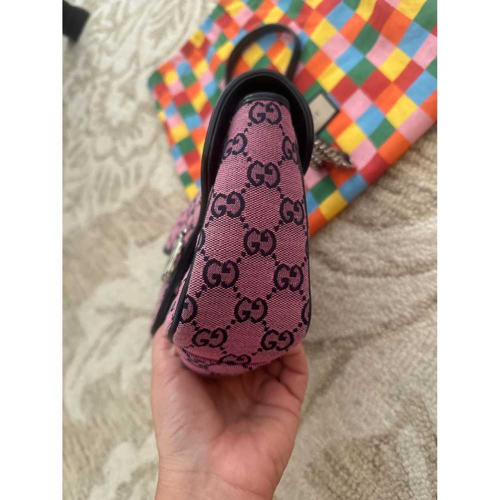Gucci Gg Marmont Flap cloth crossbody bag - image 10