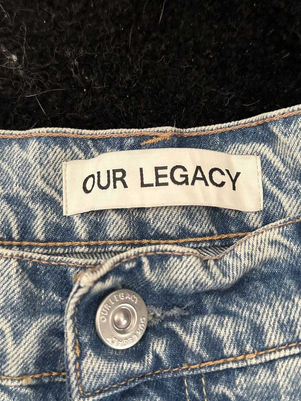 Our Legacy Our Legacy Light Wash Denim - image 2