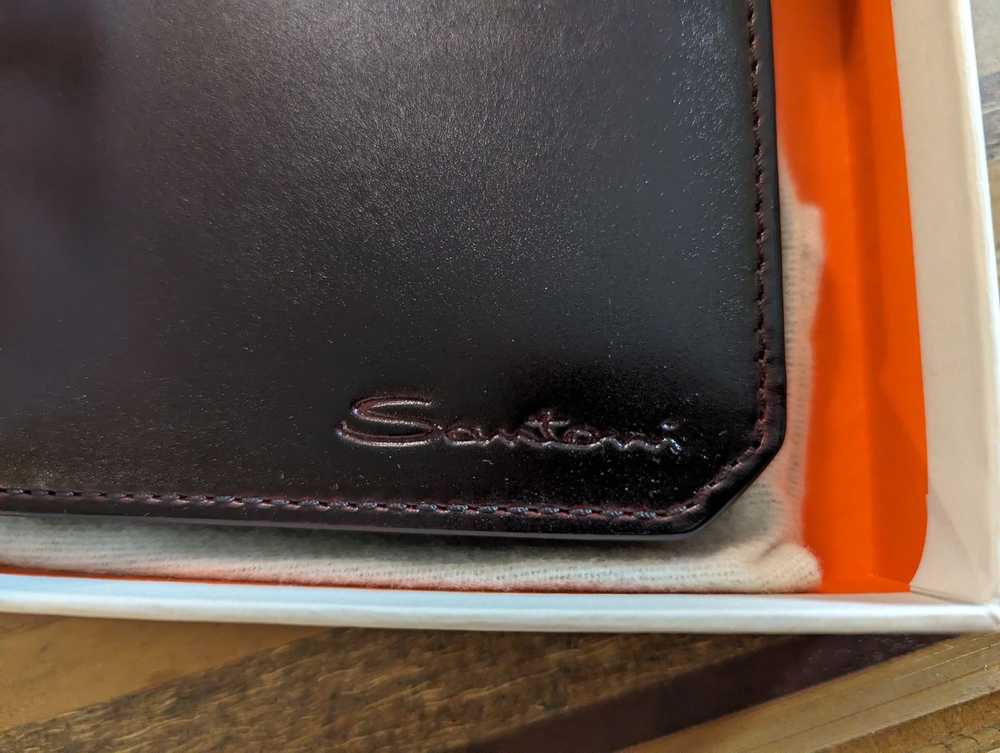 Santoni Wallet, made in Italy, new in box - image 3