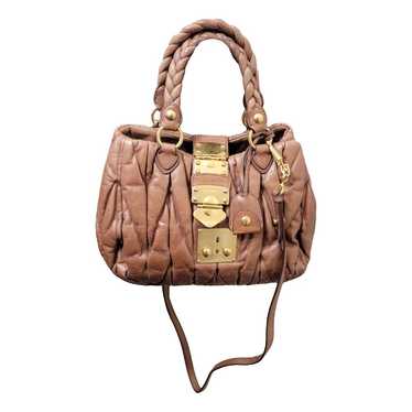 Miu Miu Matelassé leather handbag