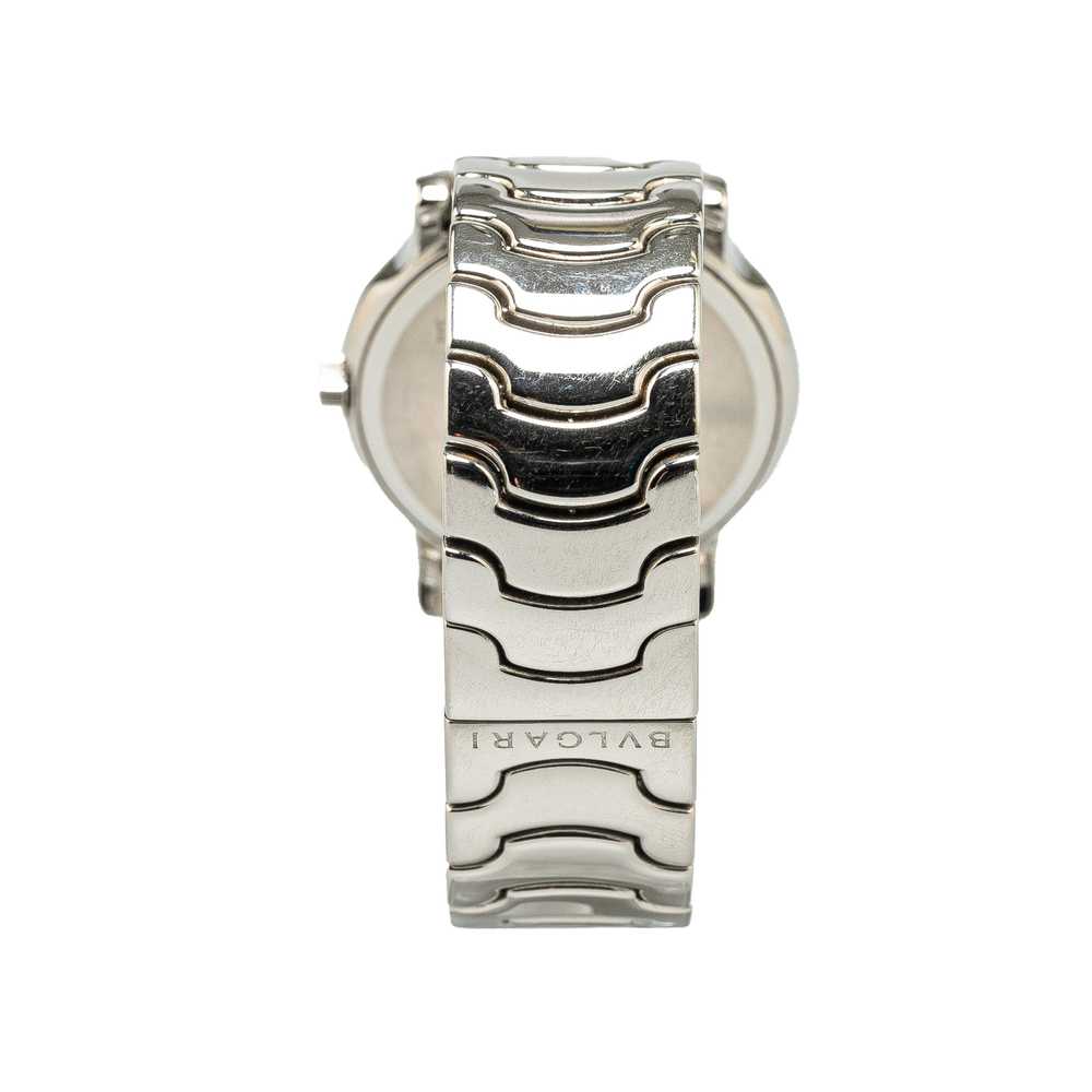 Silver Bvlgari Quartz Stainless Steel Solotempo W… - image 3