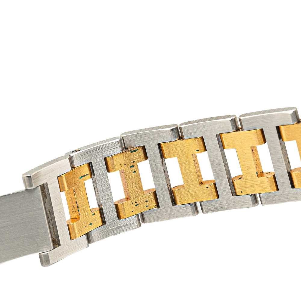 Silver Hermès Quartz Stainless Steel Clipper Watch - image 11