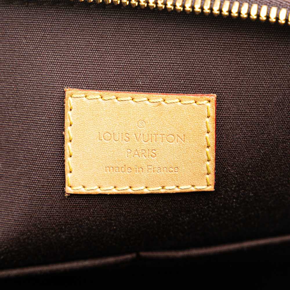 Purple Louis Vuitton Monogram Vernis Alma PM Hand… - image 6