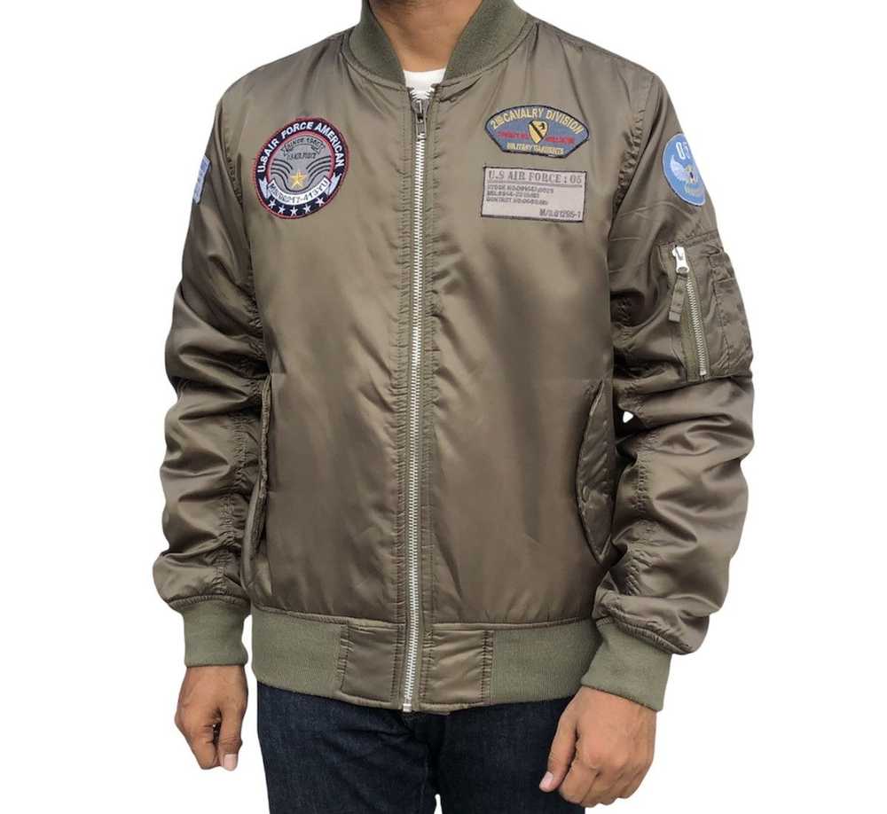 Bomber Jacket × Military × Us Air Force U. S Air … - image 3