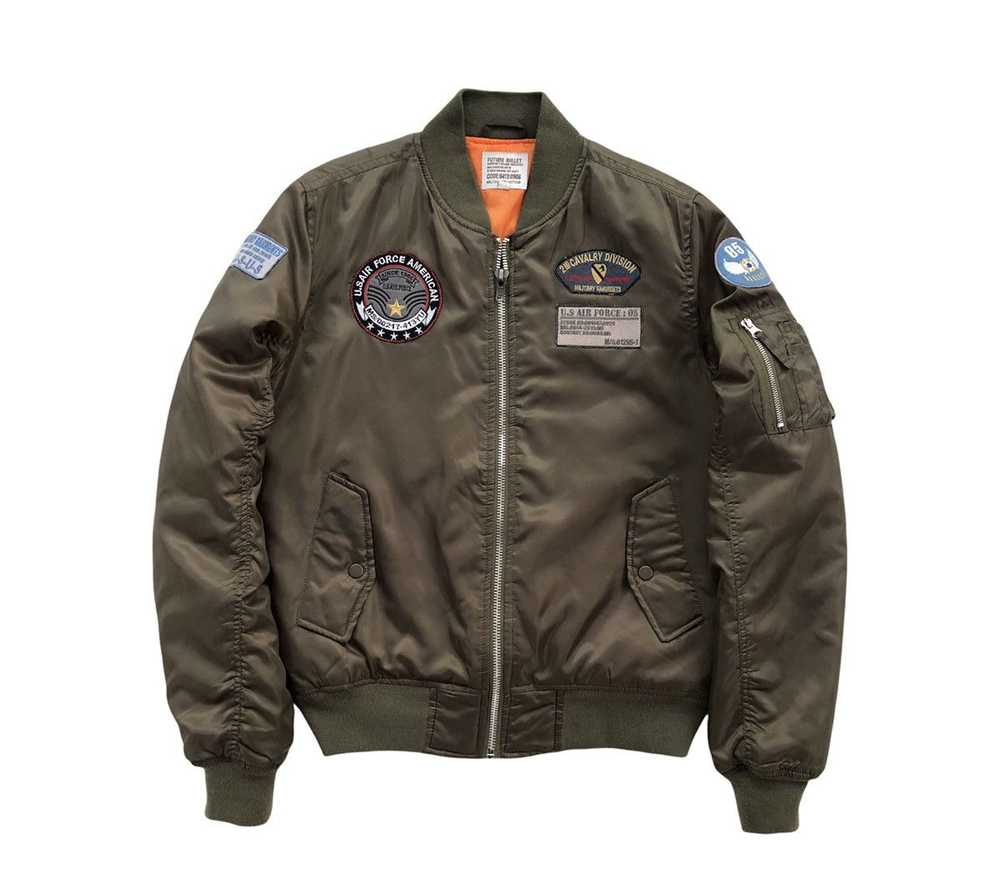 Bomber Jacket × Military × Us Air Force U. S Air … - image 4