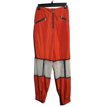 I Am Gia I AM GIA Orange White Mesh Nylon Jogger P