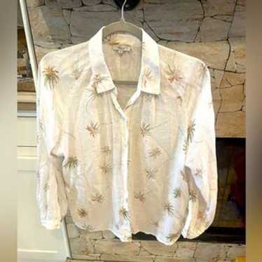 Rails Button Down Palm Trees - image 1