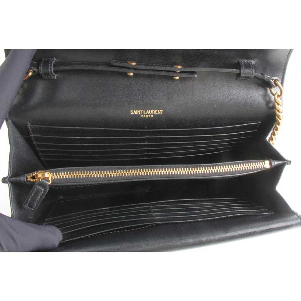 Saint Laurent Leather clutch bag - image 10